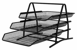 SZUFLADA Q-CONNECT 3 SZUFLADKI CZARNA  KF00823