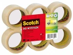 TAŚMA PAKOWA 3M 371 SCOTCH 50MMX66M PRZEZROCZYSTA 3M-XX004803829