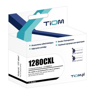 Tusz Tiom do Brother LC1280 | MFC-J5910DW | cyan