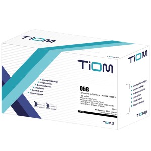 Toner Tiom do HP CE505A | LJ P2035/P2055 CANON 6300/MF5840