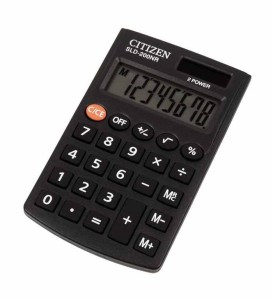 KALKULATOR CITIZEN SLD-200NR + SOLAR KIESZONKOWY SLD200NR