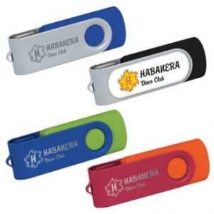Pendrive z metalu i plastiku