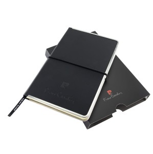 Notes Pierre Cardin Highscribe A5 z metalowymi krawędziami