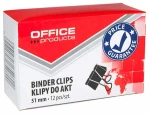 SPINACZ KLIPS OFFICE PRODUCTS 51MM 12SZT  18095119-05