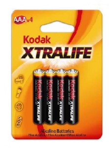 BATERIA KODAK LR03 AAA K3A-4 XTR BLISTER XTRALIFE  30951990