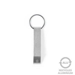 Brelok do kluczy, otwieracz do butelek z aluminium z recyklingu