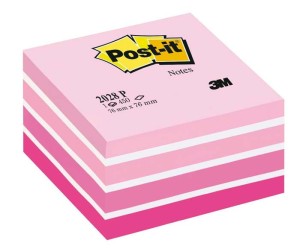 NOTES SAMOPRZYLEPNY POST-IT 76X76MM 2028-P RÓŻOWY 3M-FT510093170