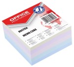 NOTATNIK KOSTKA OFFICE PRODUCTS 85X85 MIX KOLORÓW KLEJONA 14053311-99