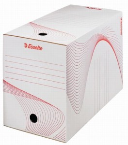 PUDŁO ARCHIWIZACYJNE ESSELTE BOXY 200 MM BIAŁE  128701