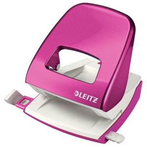 DZIURKACZ LEITZ 5008 METALICZNY RÓŻOWY NEXXT SERIES 50081023