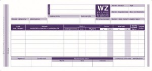 DRUK WZ WYDANIE MATERIAŁU NA ZEWNĄTRZ 1/3 A4 WIELOKOPIA 351-8