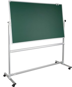 TABLICA SUCHOŚCIERALNA MAGNETYCZNA 2X3 60X90CM KREDOWA DWUSTRONNA TDSK96