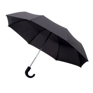 Składany parasol sztormowy Biel, czarny