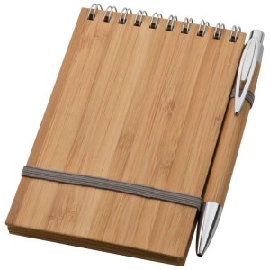 Notes z bambusową okładką