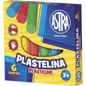 PLASTELINA ASTRA 6 KOLORÓW