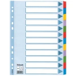 PRZEKŁADKI KARTONOWE ESSELTE MYLAR A4 12 KART KOLOROWE 100169