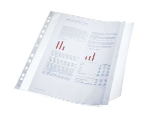 KOSZULKA GROSZKOWA ESSELTE A4 Z KLAPKĄ 10 SZT 17939