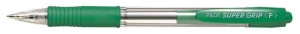 DŁUGOPIS PILOT SUPER GRIP AUTOMATYCZNY ZIELONY PIBPGP10RG