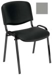 KRZESŁO STACJONARNE ISO BLACK V-28 SZARE