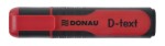 ZAKREŚLACZ DONAU D-TEXT 1-5MM CZERWONY  7358001PL-04